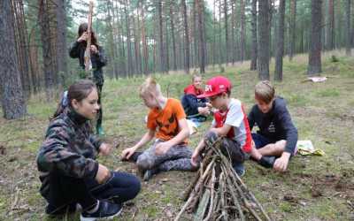 Wiele - ADEPT obóz survivalowy OKW Beaver, 10 dni 9-14 lat